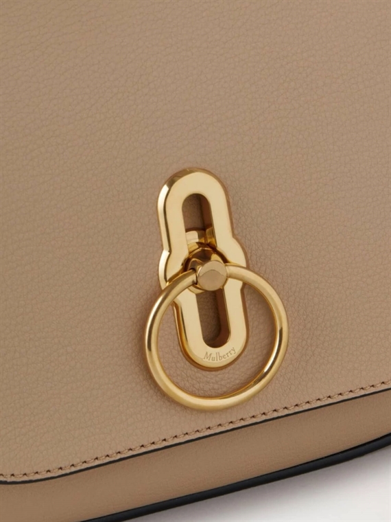 Mulberry Small Amberley Satchel Maple Small Classic Grain